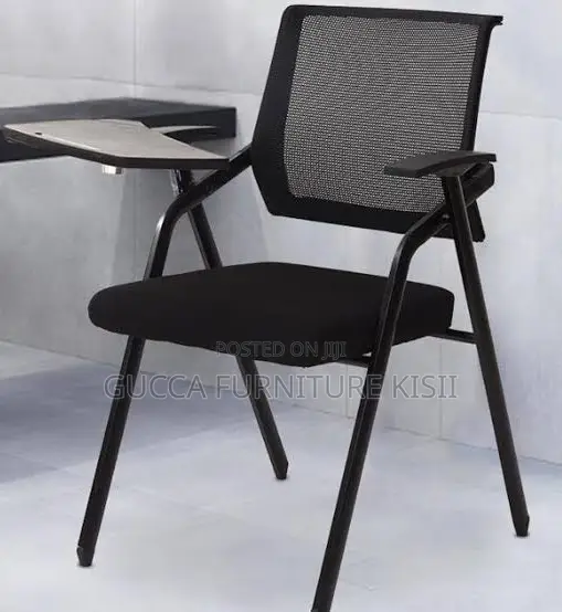 Low Back Ergonomic Study Chair With Writing Pad