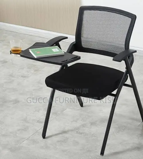 Low Back Ergonomic Study Chair With Writing Pad