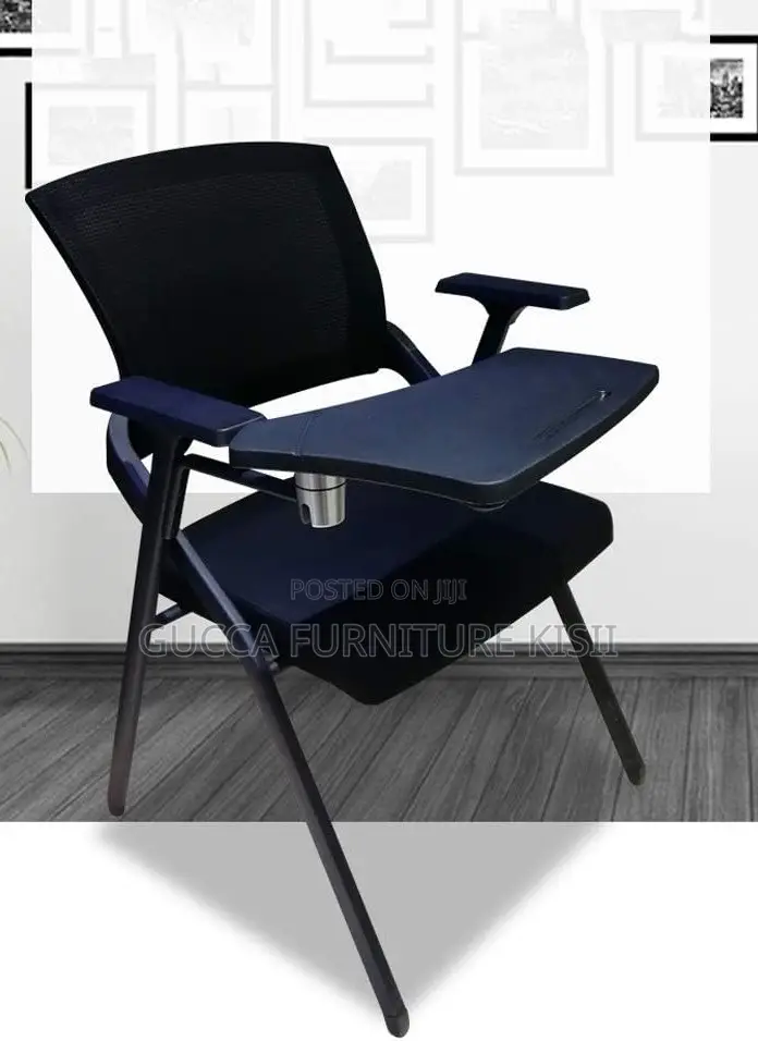 Low Back Ergonomic Study Chair With Writing Pad