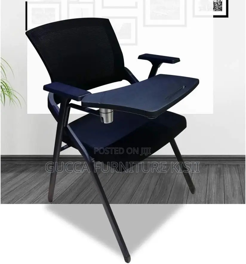 Low Back Ergonomic Study Chair With Writing Pad