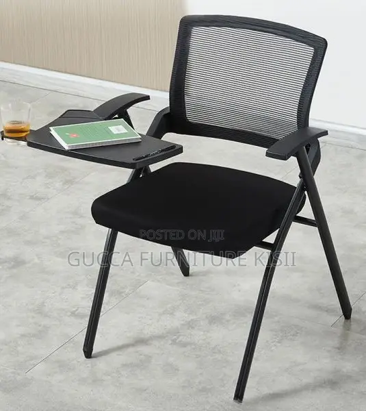 Low Back Ergonomic Study Chair With Writing Pad