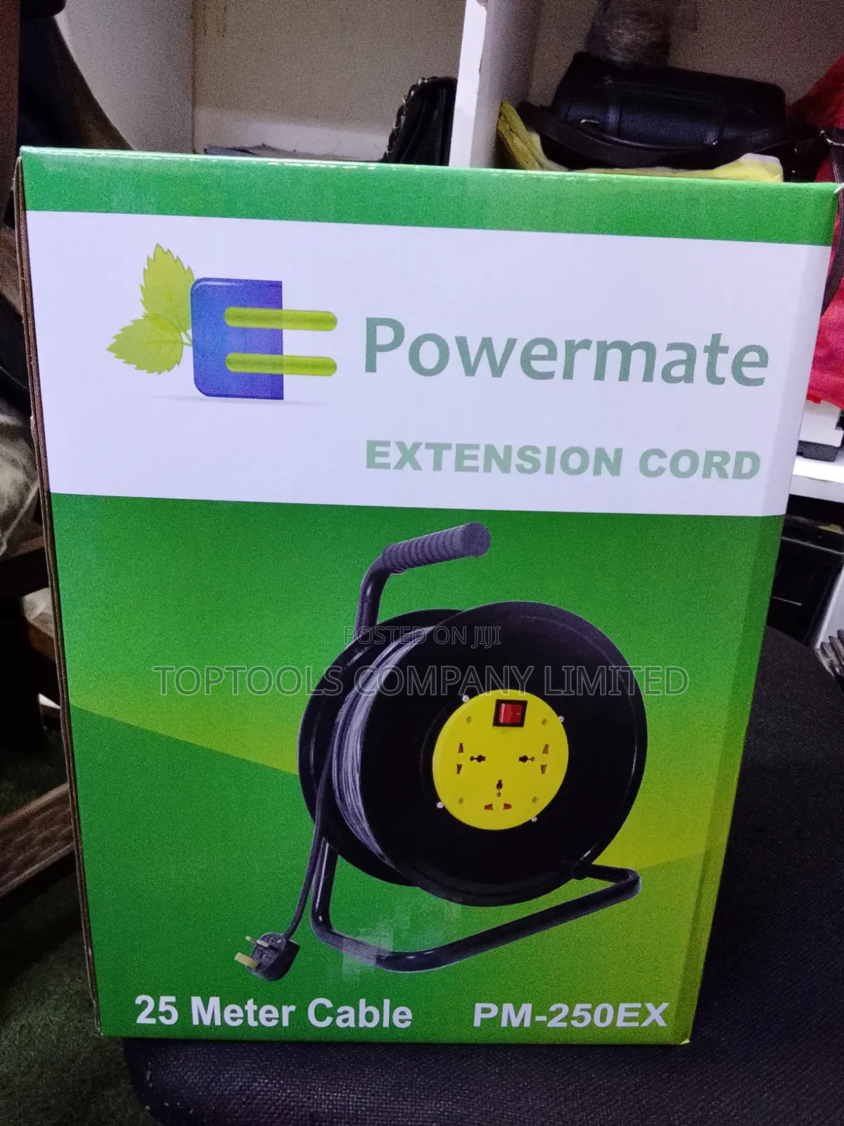 Power Extension Cable Reel 25mtr 2.5mm