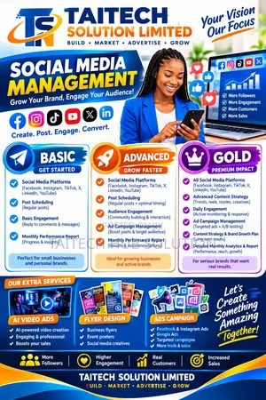 Professional Social Media Management and Videography