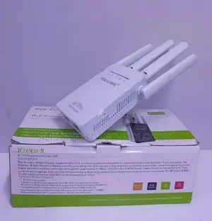 Pix Link Mini Router Wi-Fi Range Extender Dual LAN Port