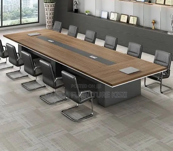 3 Meter Executive Boardroom Table With Power Supply