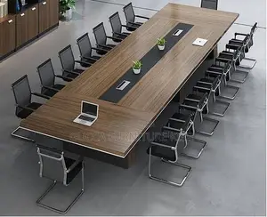 3 Meter Executive Boardroom Table With Power Supply