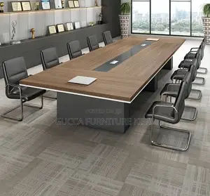3 Meter Executive Boardroom Table With Power Supply