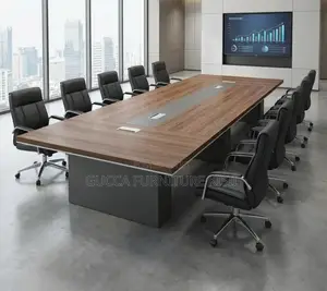 3 Meter Executive Boardroom Table With Power Supply