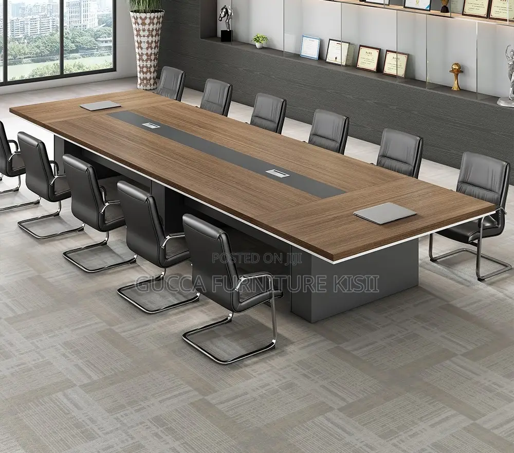 3 Meter Executive Boardroom Table With Power Supply