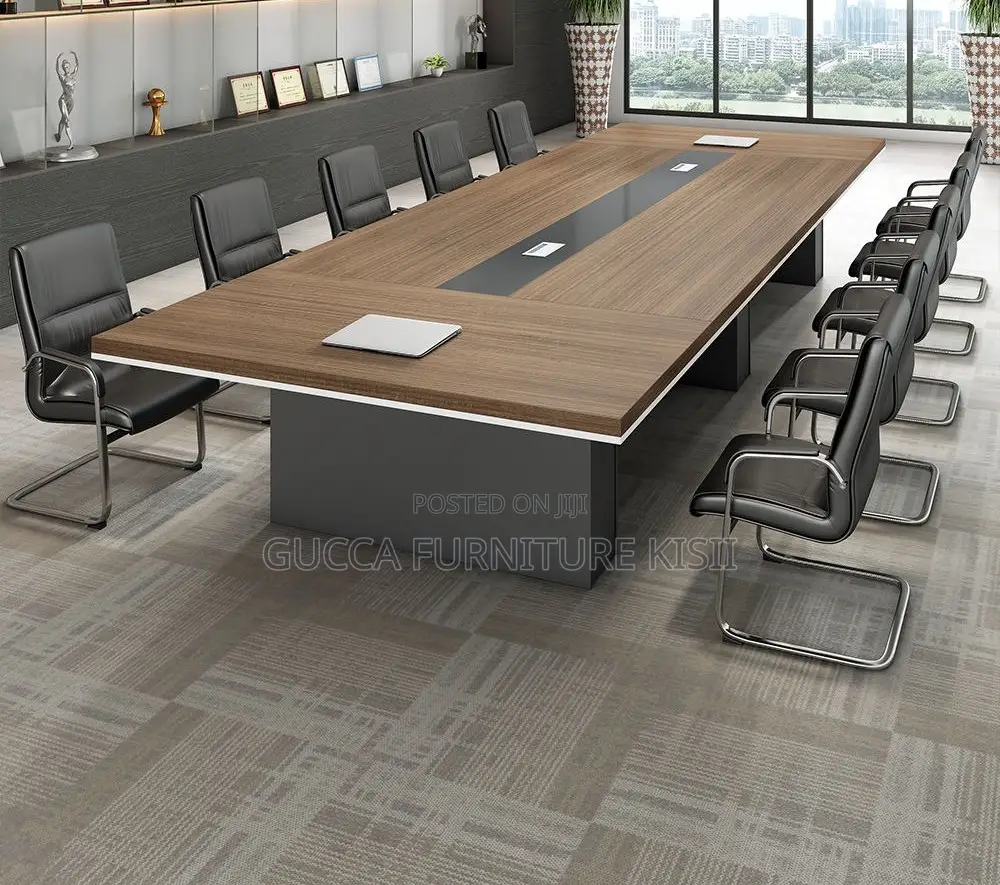 3 Meter Executive Boardroom Table With Power Supply