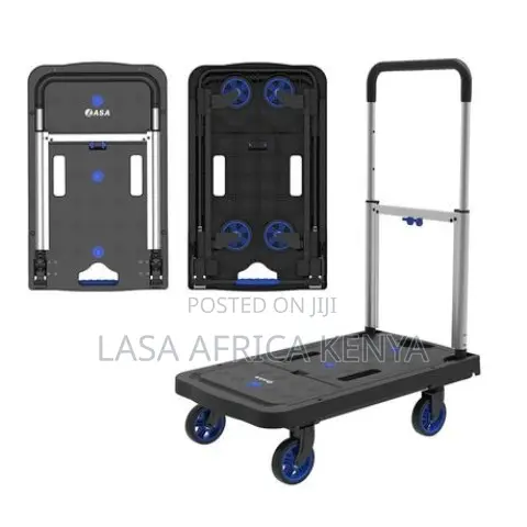 Folding Platform Trolley for Boxes and Goods
