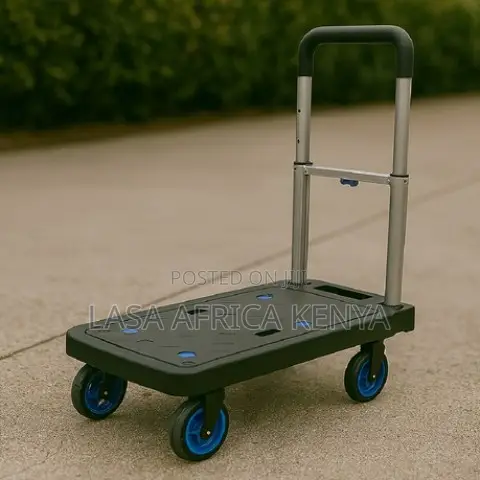 Folding Platform Trolley for Boxes and Goods