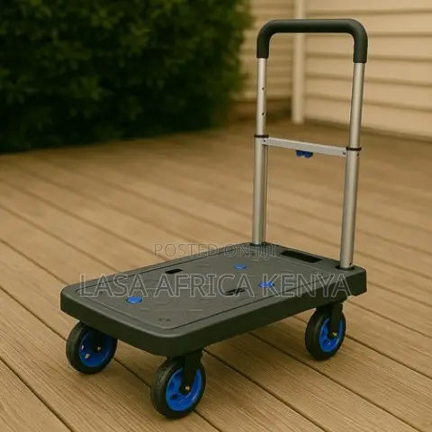 Folding Platform Trolley for Boxes and Goods