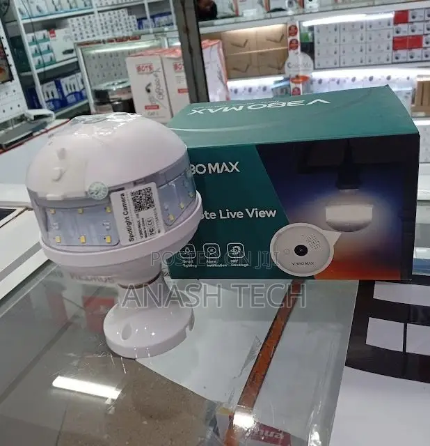V380 Max Light Bulb Camera CCTV Camera