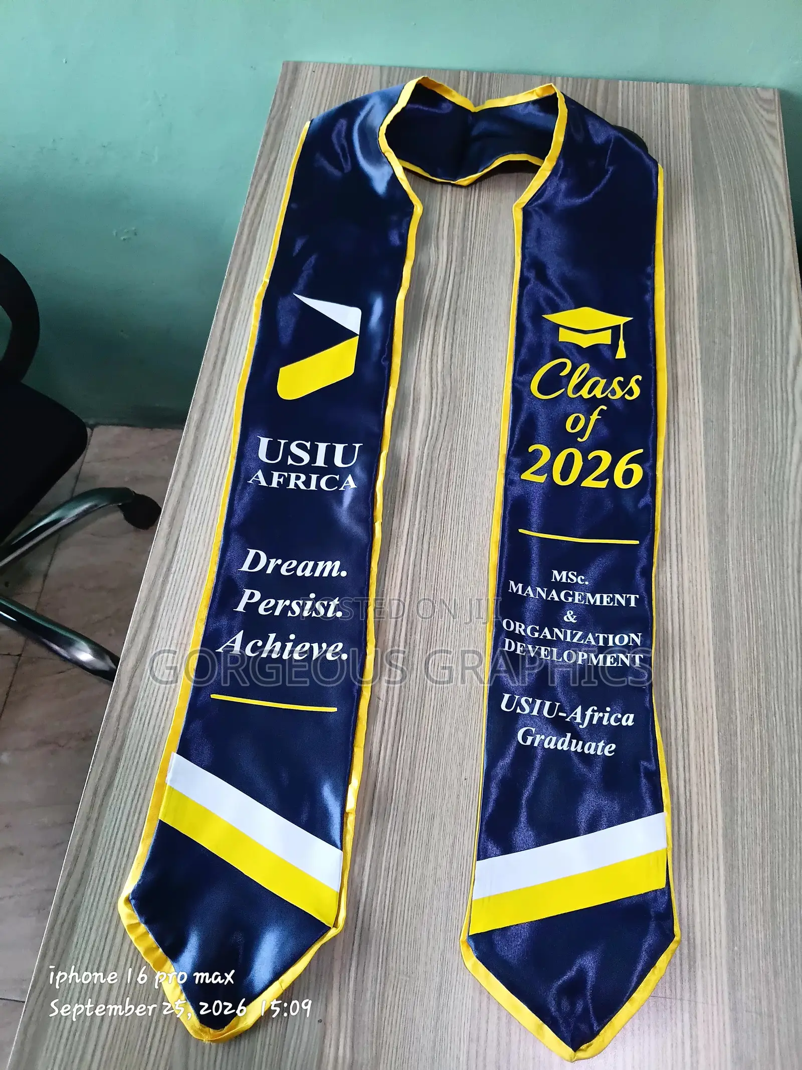 Graduation Sash