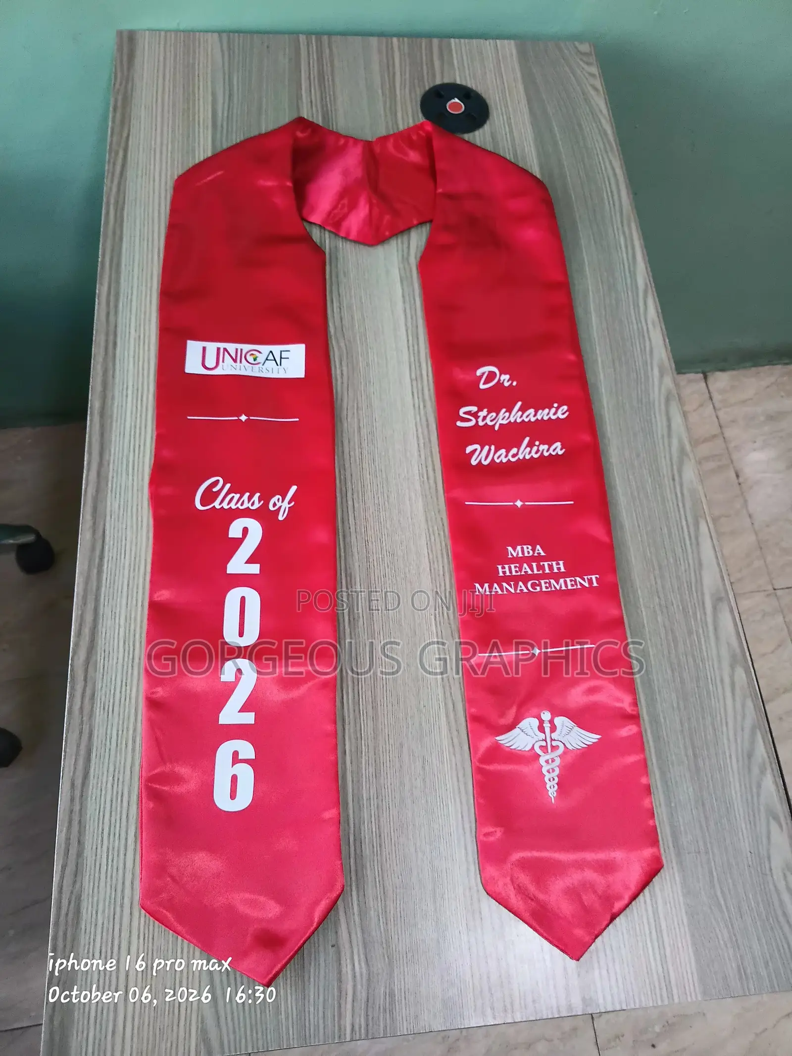 Graduation Sash