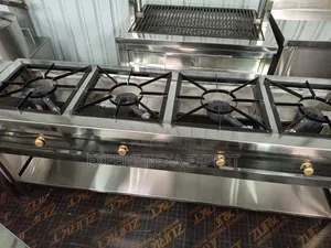 Stainless Steel 4 Burner