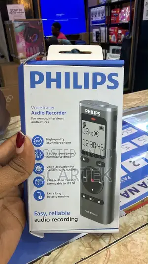 Philips VoiceTracer DVT1170 Audio Recorde
