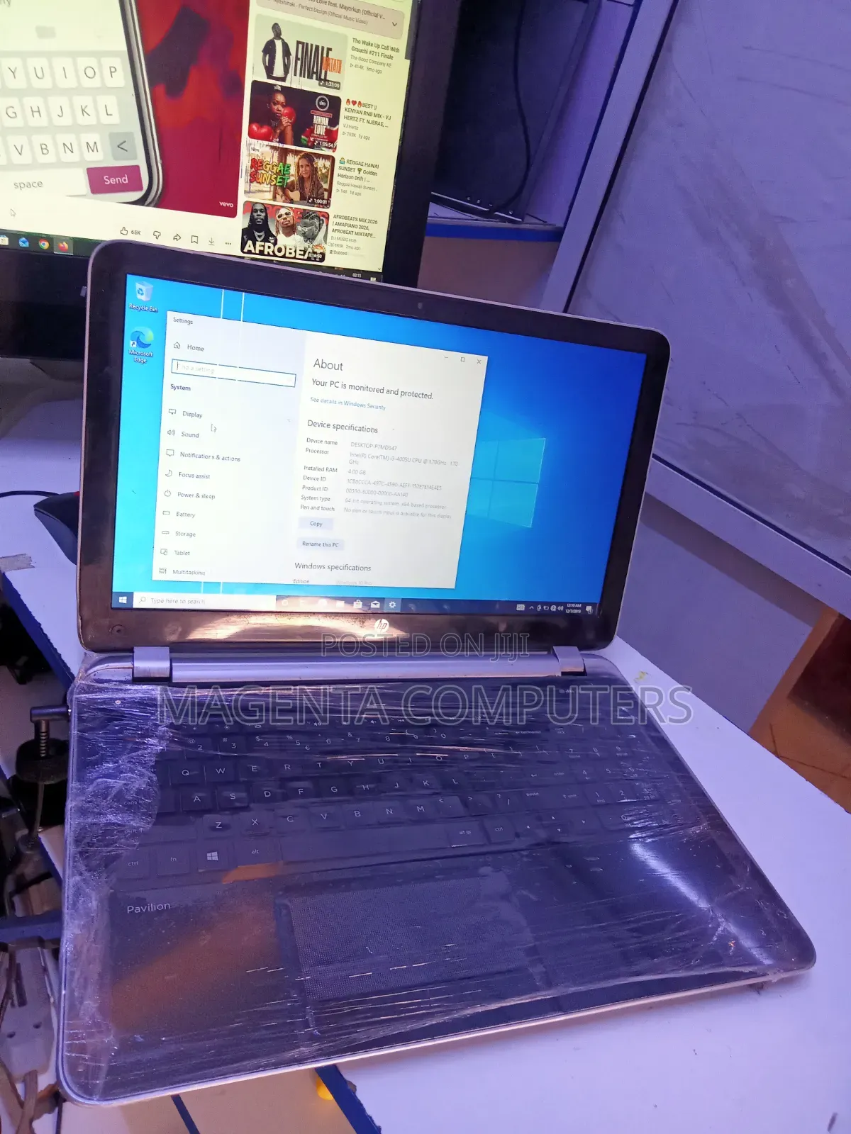 Laptop HP Pavilion 15 4GB Intel Core i3 HDD 320GB