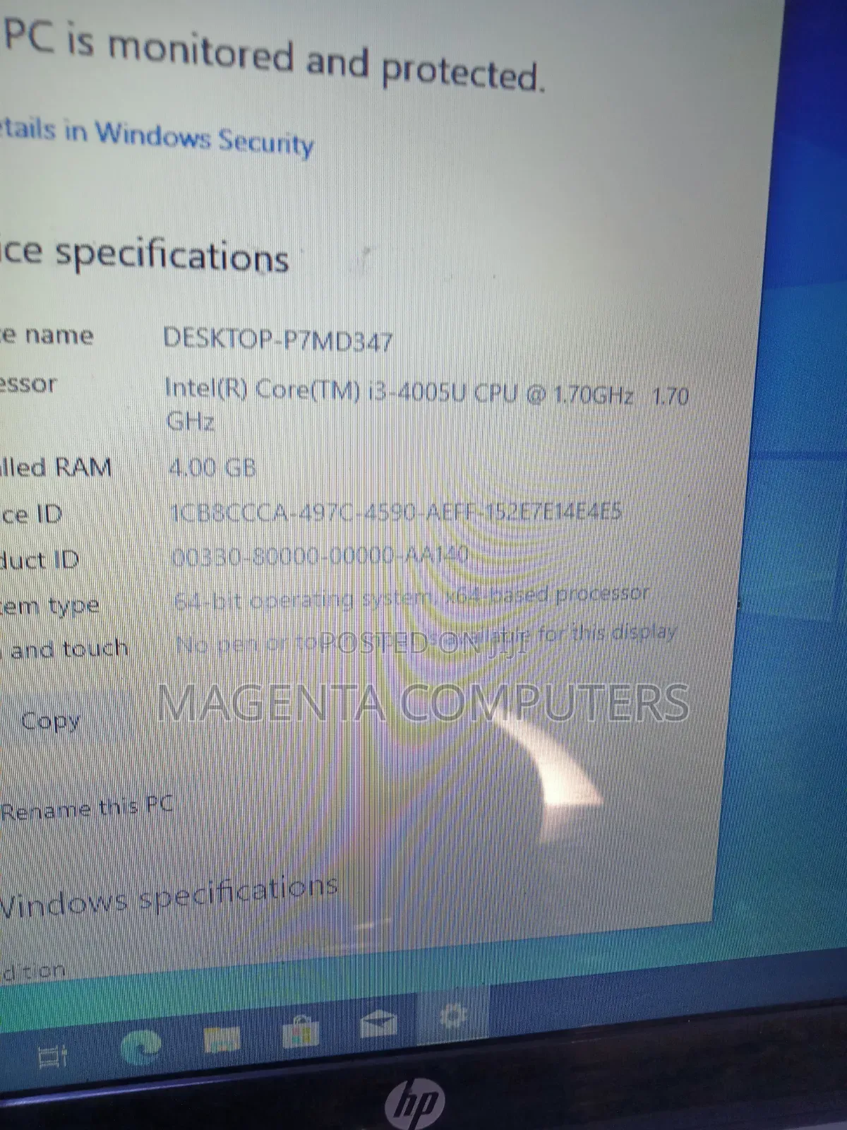 Laptop HP Pavilion 15 4GB Intel Core i3 HDD 320GB