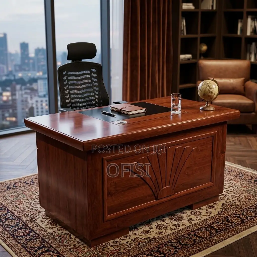 Office Desk; 1200mm Mahogany Office Table