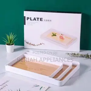 3 Set Melamine Serving Trays