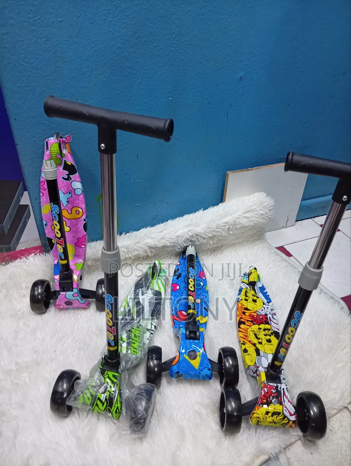 Kids Coloured Skooter