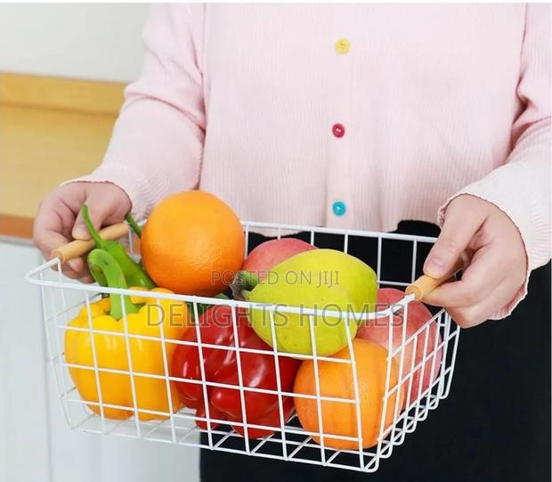 Metallic Mesh Basket-P