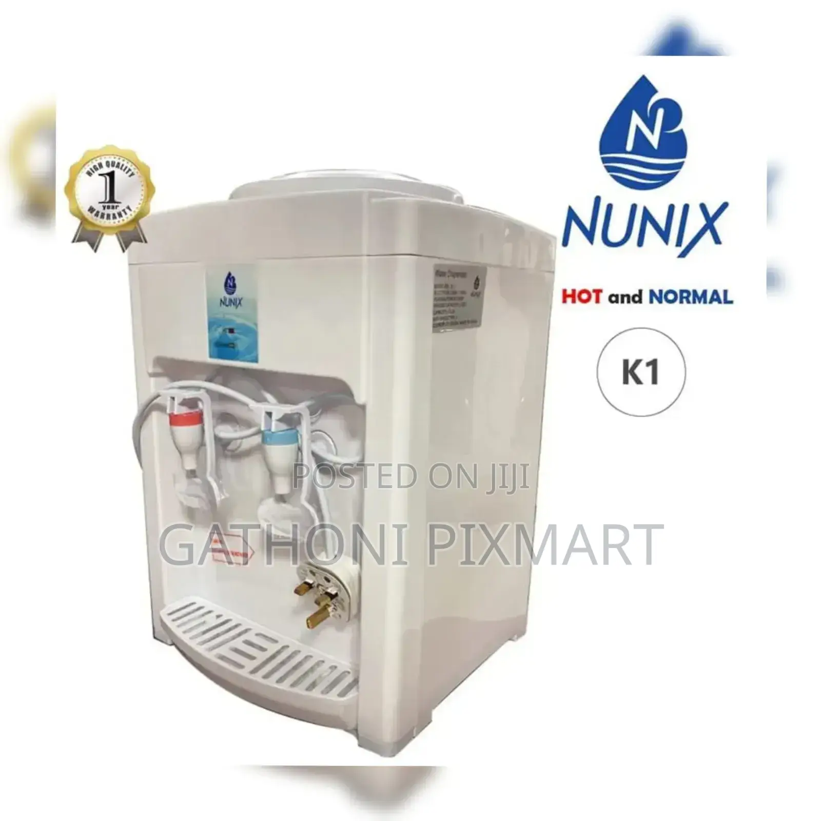 Nunix K1 Compact Water Dispenser for Home and Office