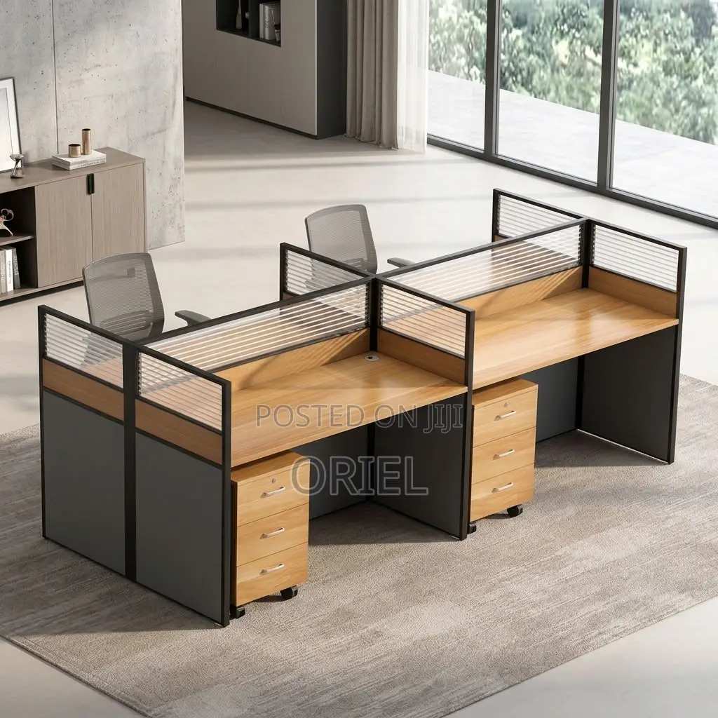 Office Workstation : Four-User Corporate Office Workstation