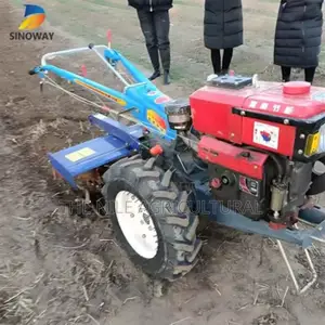Durable 12HP Walking Tractor for Small Farms Bei Nafuu