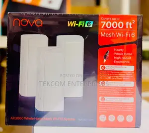 Nova MX12 (3-Pack) AX3000 Whole Home Mesh Wi-Fi 6 System