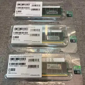 Hpe 64GB 2rx4 Ddr5 Pc5-5600 Ec8 Rdimm Server Memory