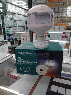 V380 Max Bulb Panoramic D8 CCTV Camera