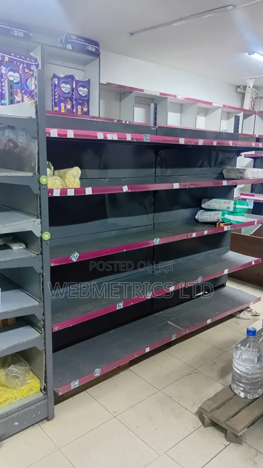 Supermarket Shelves