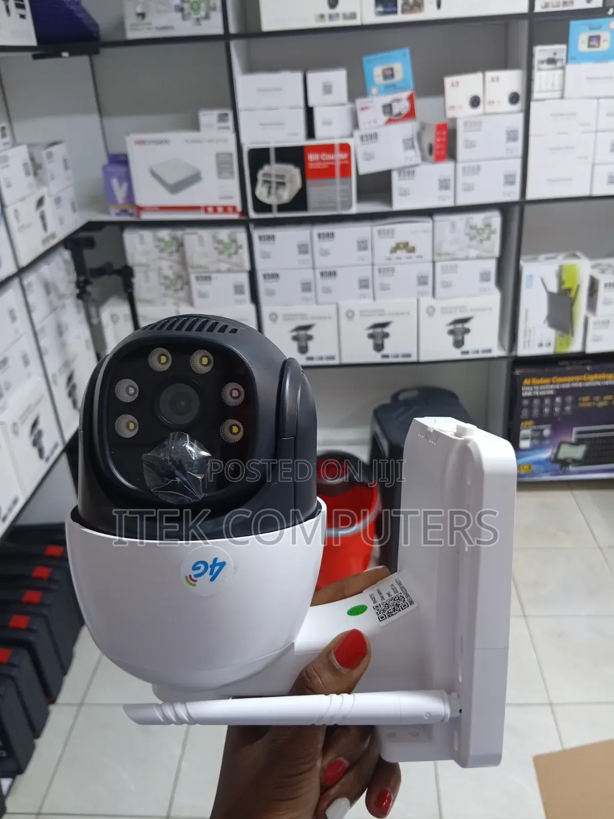 Wireless SIM Card CCTV Camera for Construction Site Security