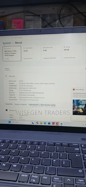 Laptop Lenovo ThinkPad P15s 32GB AMD Ryzen 7 SSD 1T