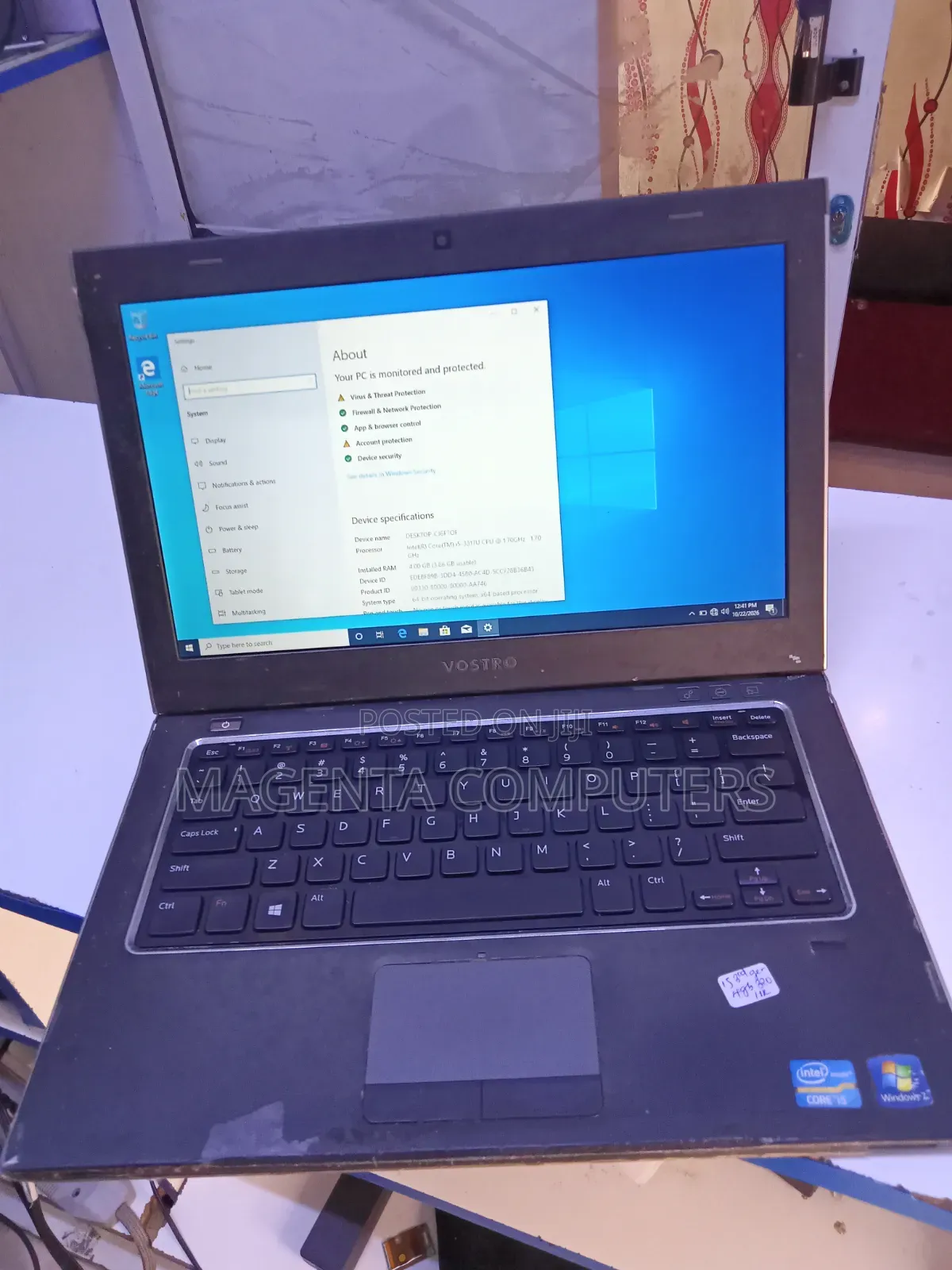 Laptop Dell Vostro 3360 4GB Intel Core i5 HDD 320GB