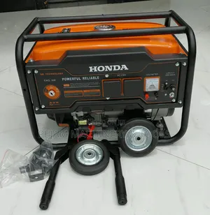 Honda 7.5kva Keystart With Handle and Wheels