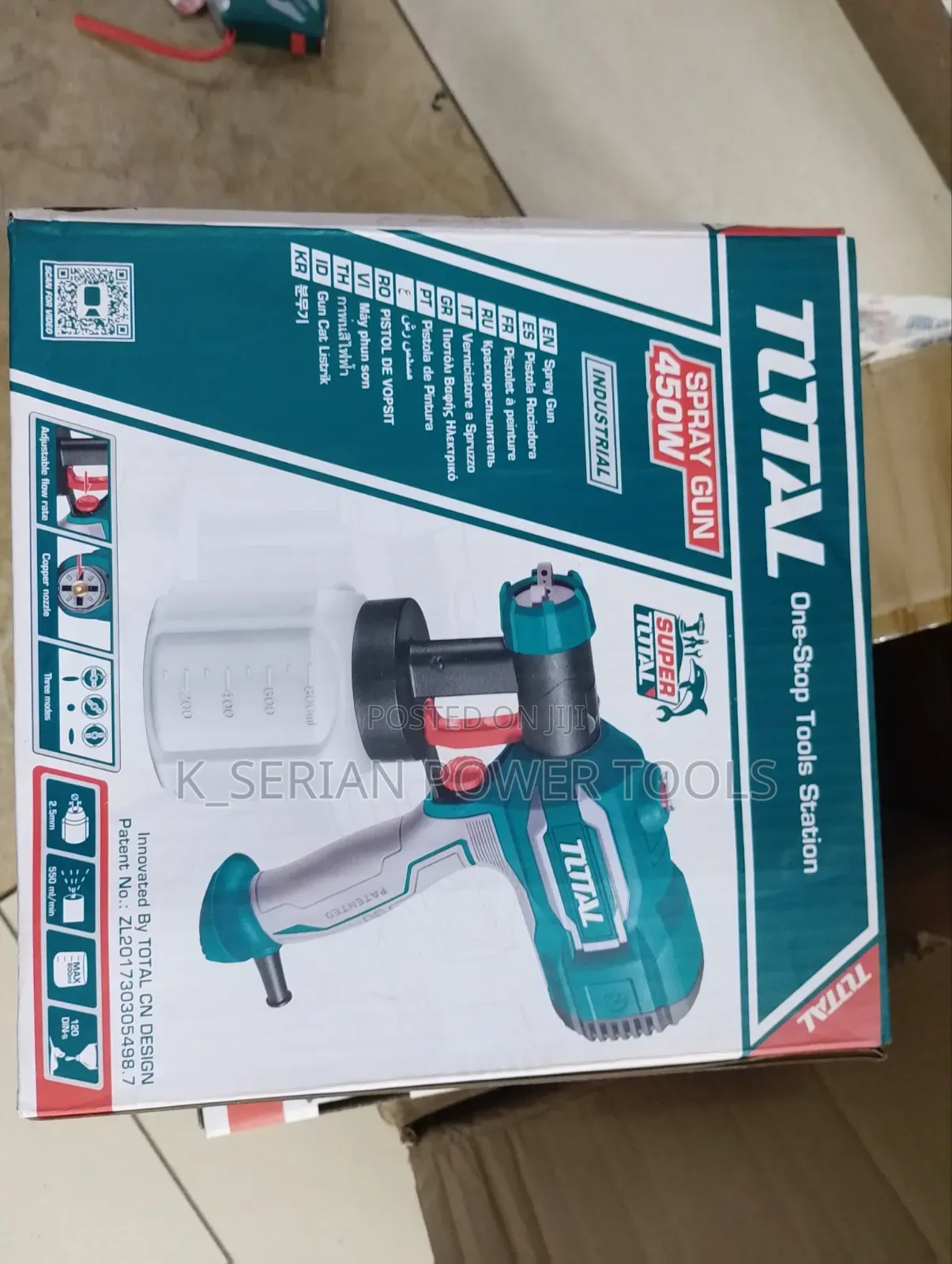 Heavy Duty Total Spray Gun/450w Spray Gun