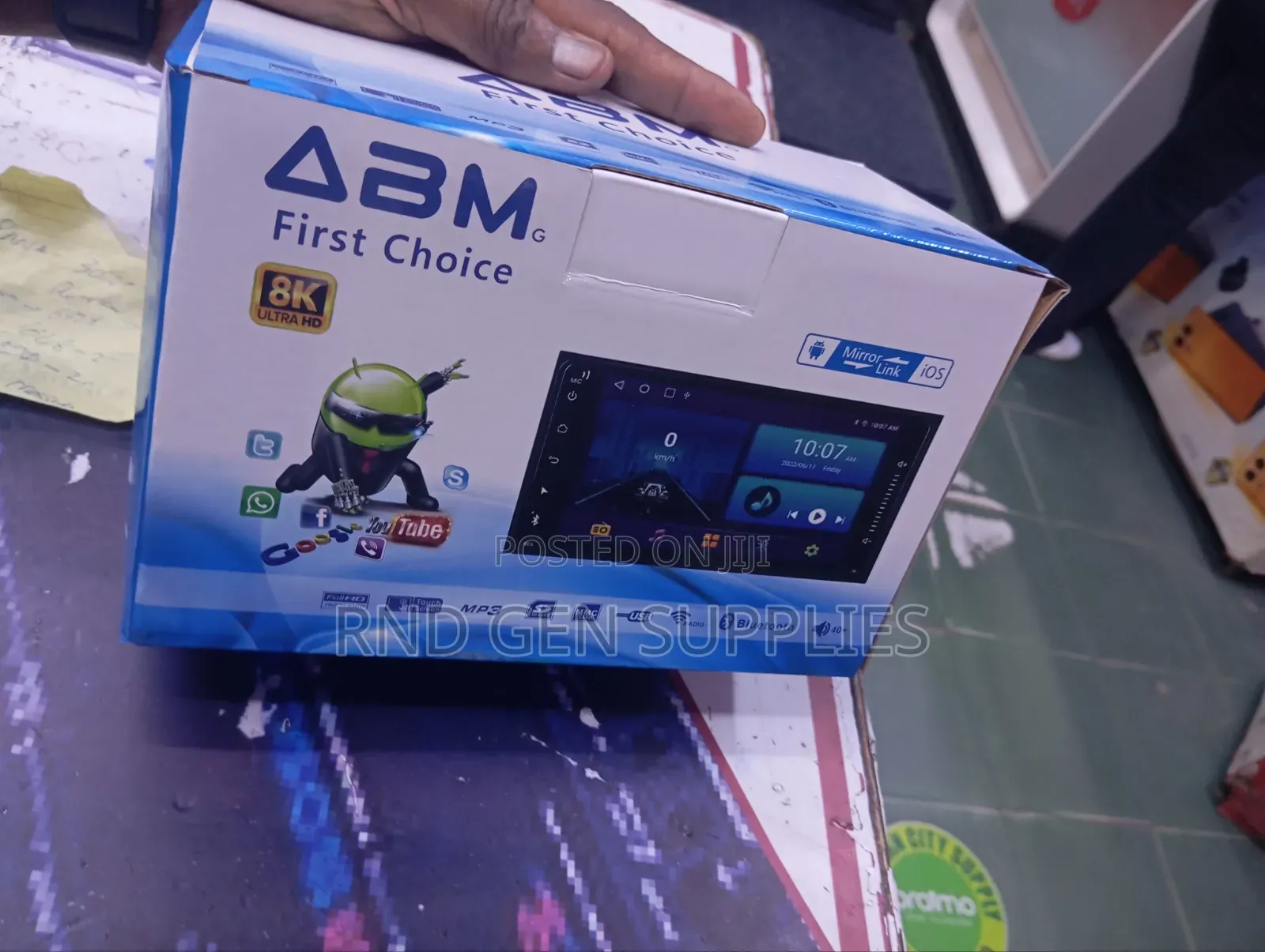 8" ABM Android Car Radio With Apps