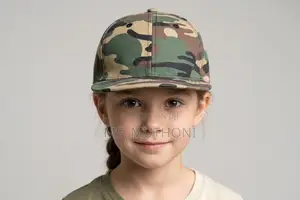 Kids Classic Woodland Camouflage Baseball Caps