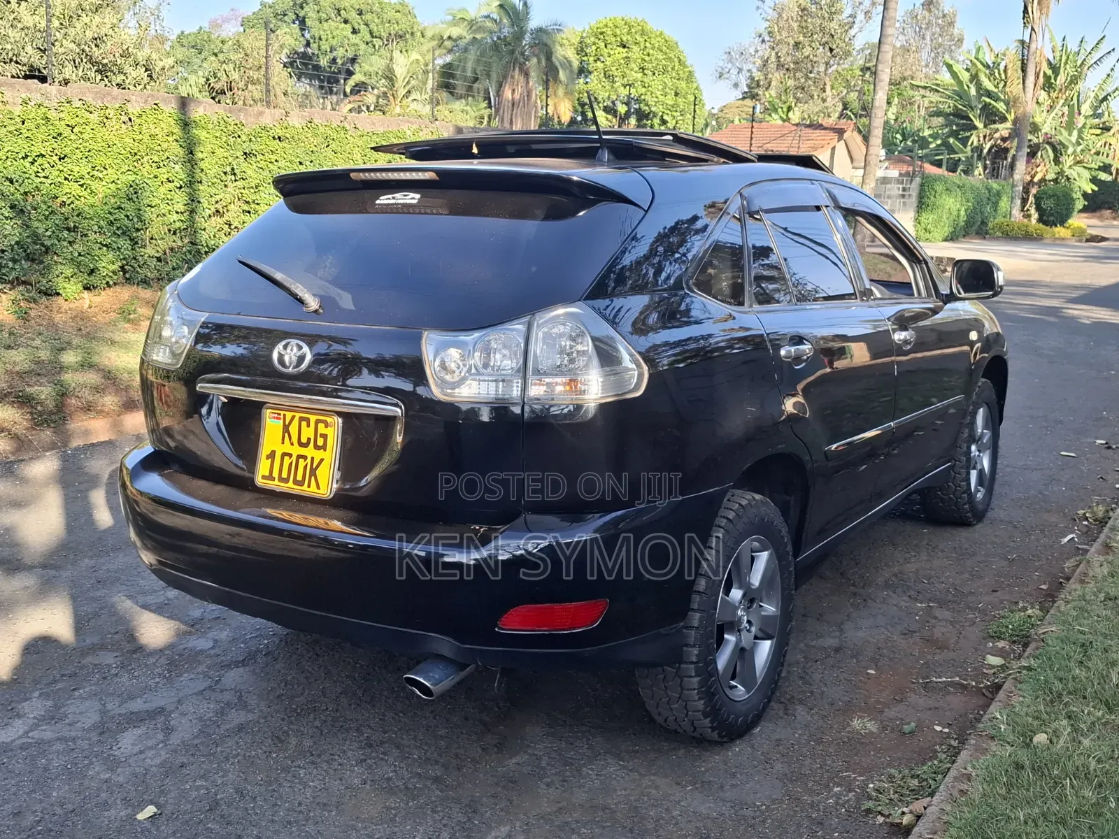 Toyota Harrier 240G 2007 Black