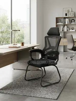 Medium Office Seat | Fabric Home Working Chair