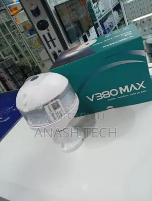 Original V380 Max D8 Wireless Bulb Camera With Night Vision
