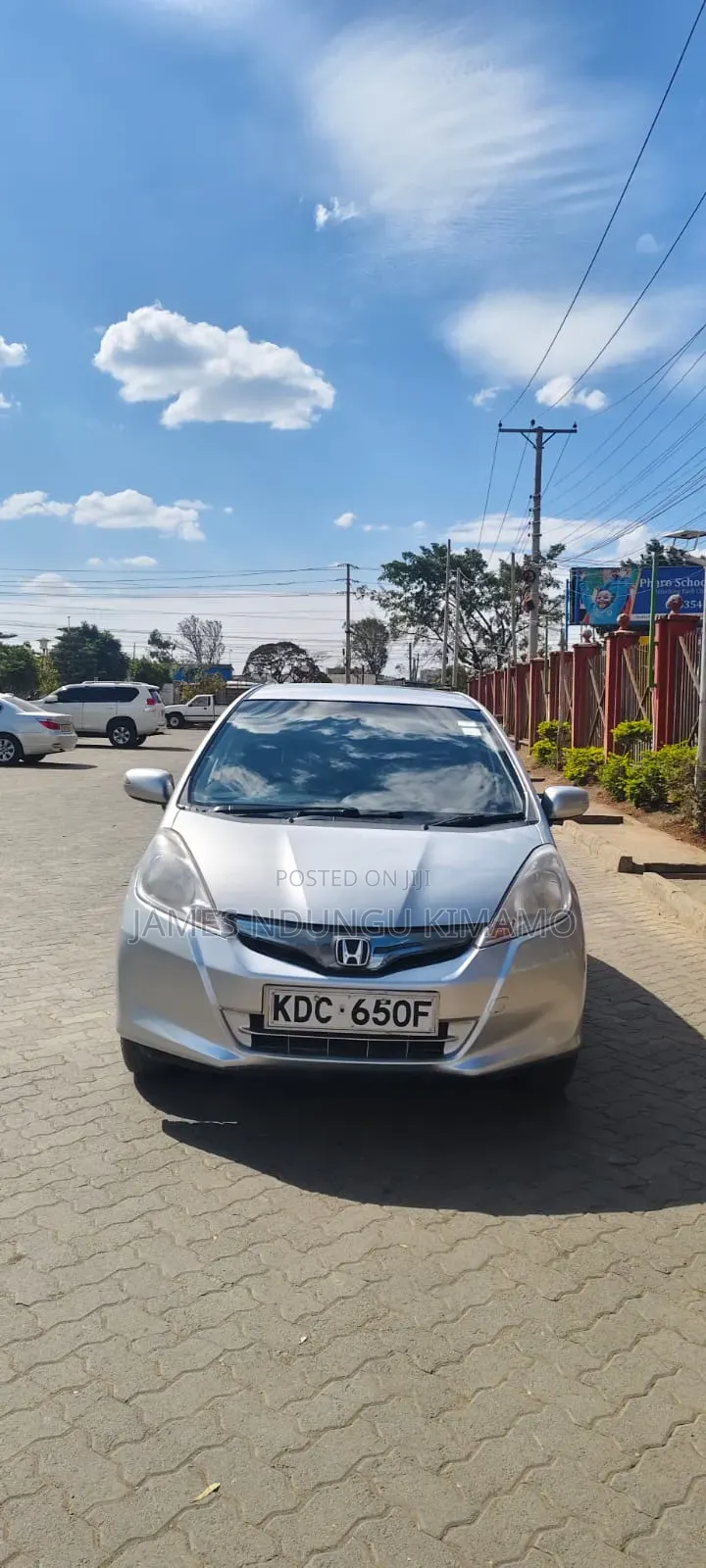 Honda Fit 2012 Silver