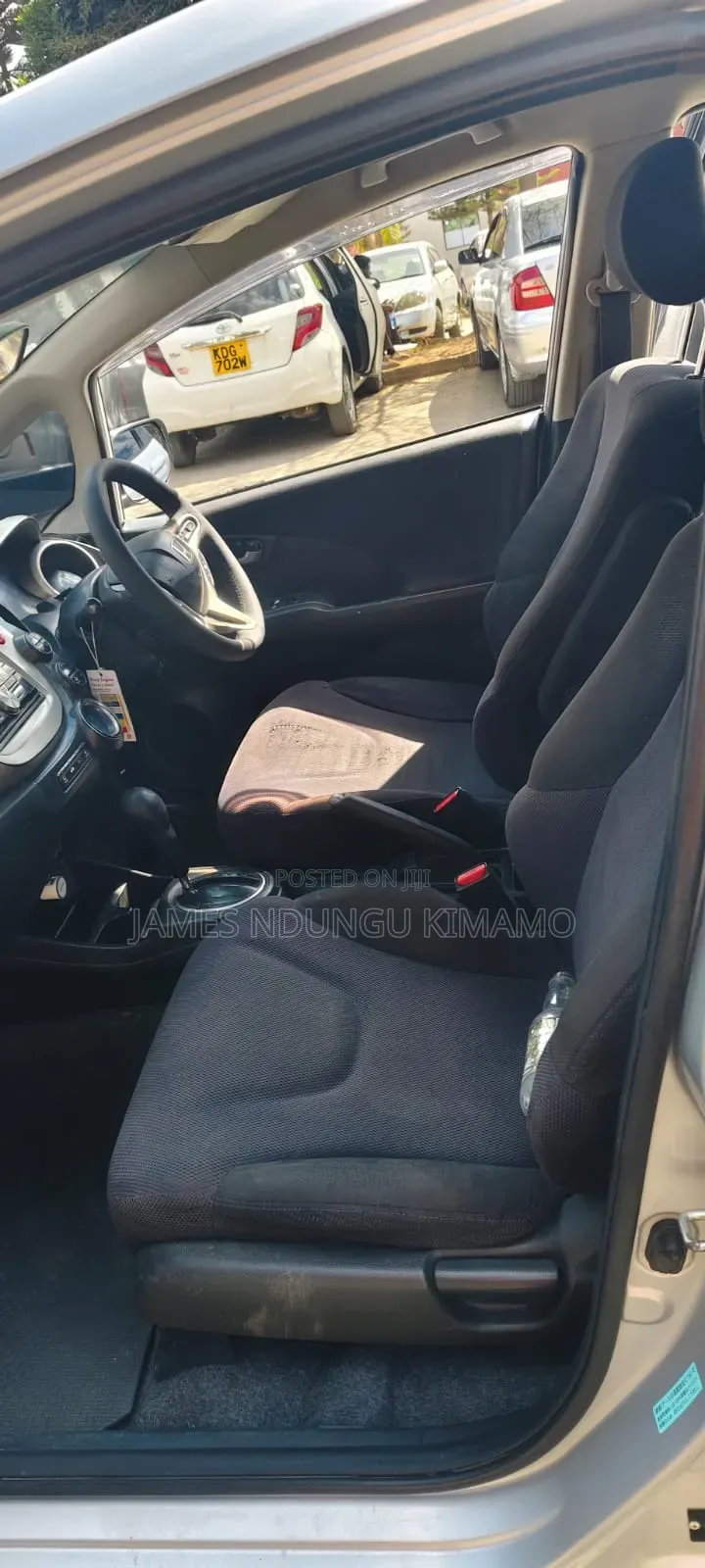 Honda Fit 2012 Silver