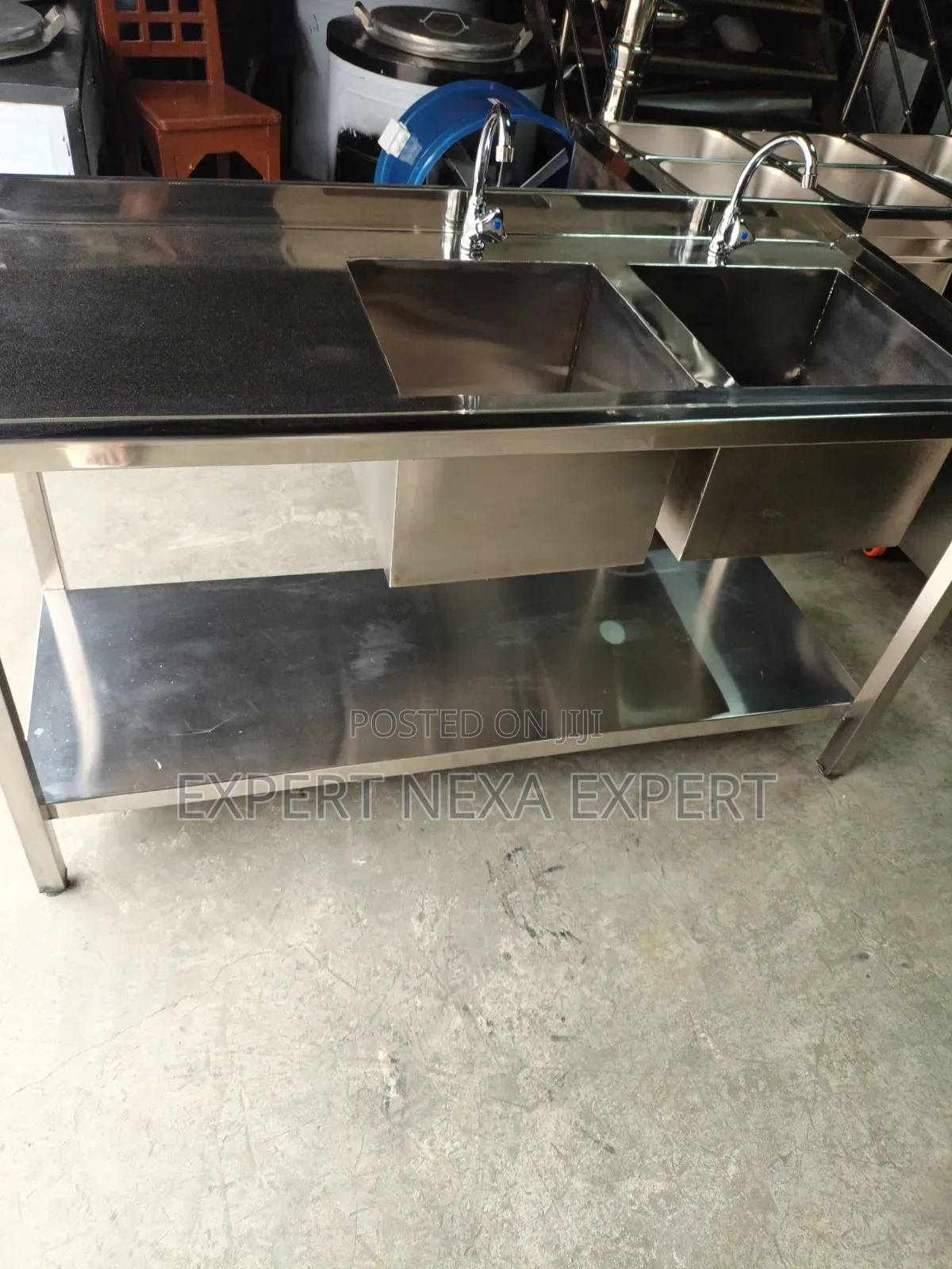 Double Bowl Stainless Steel Sink