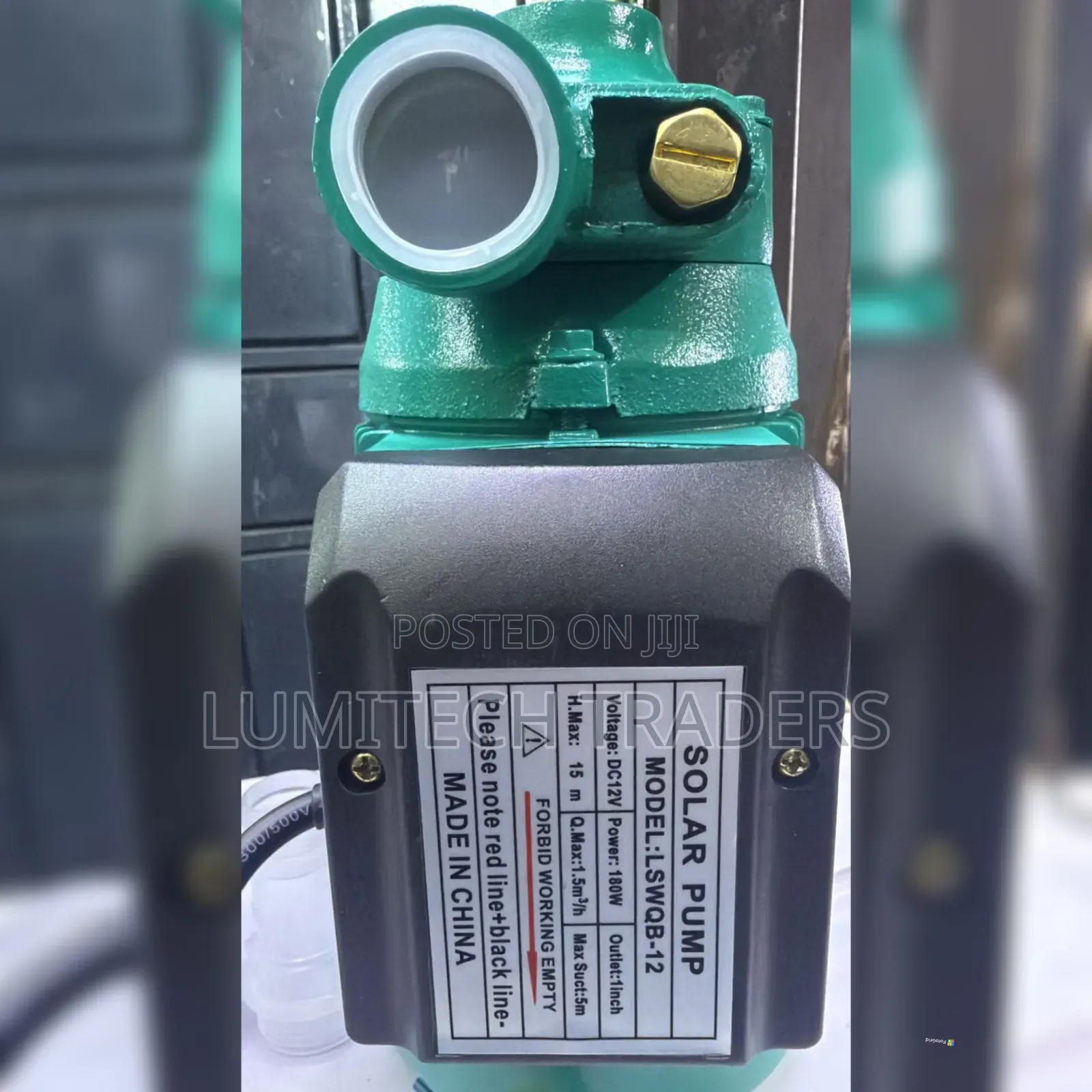 Dc Solar Pump 180w 12v