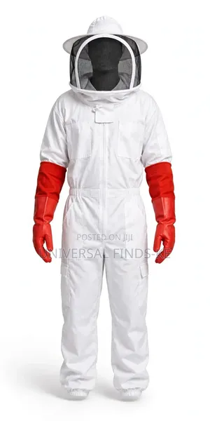 Bee Suit and Gloves for Beekeeping Protection and Apiary Work